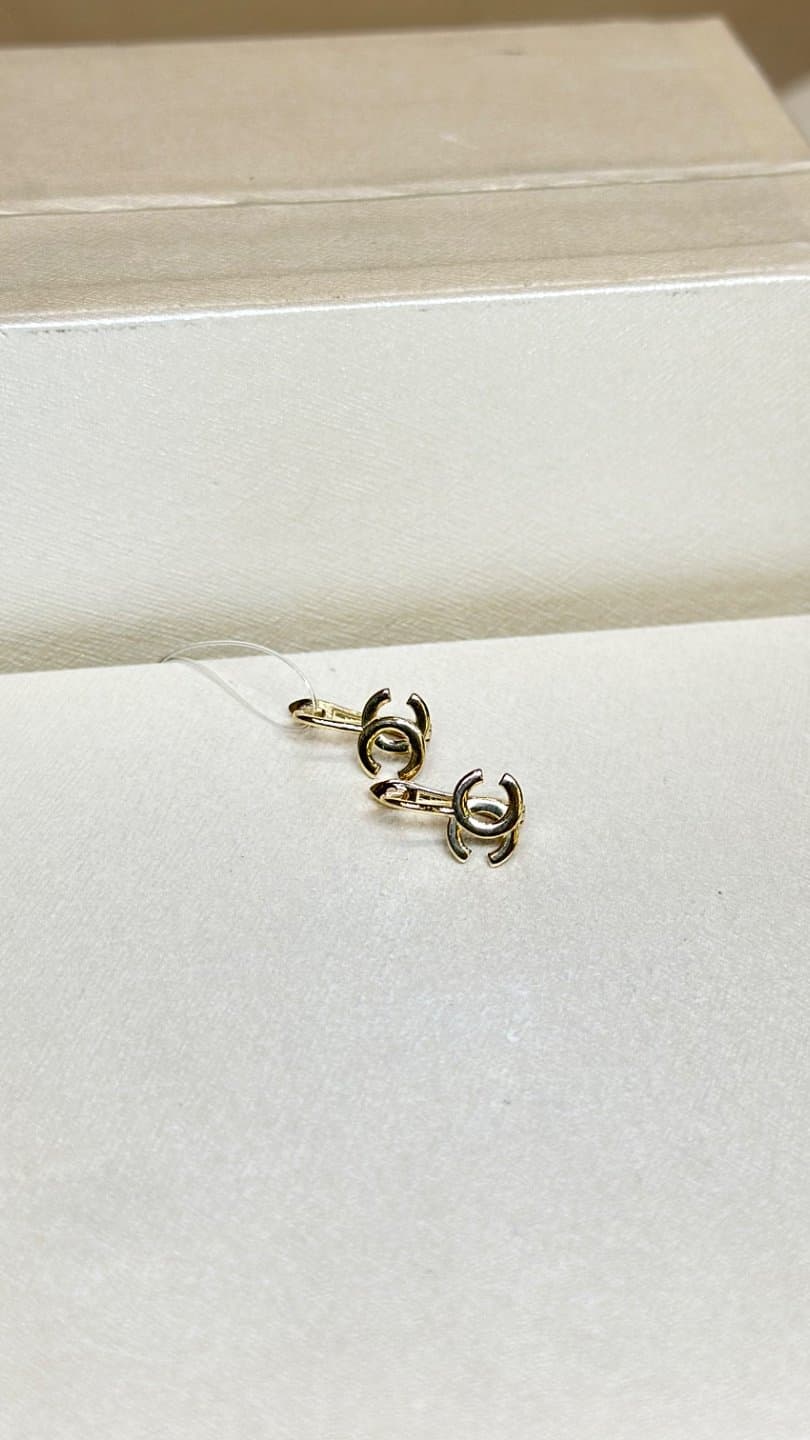 Серьги из жёлтого золота 585°